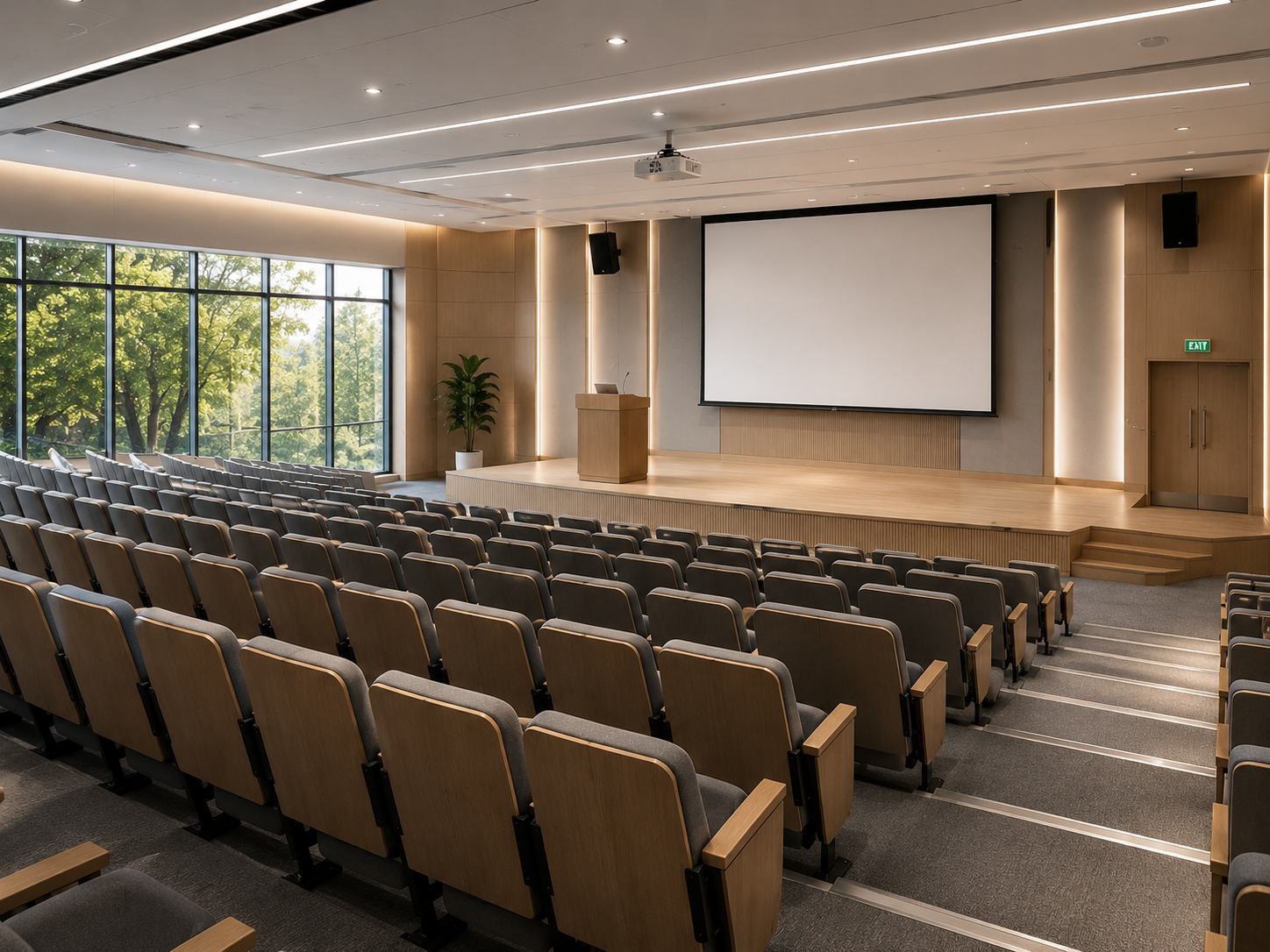 auditorium seating solutions for lecture halls, conference centers and educational facilities