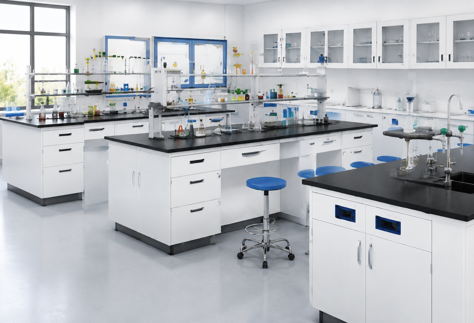 laboratory furniture solutions for science labs, research centers and educational facilities